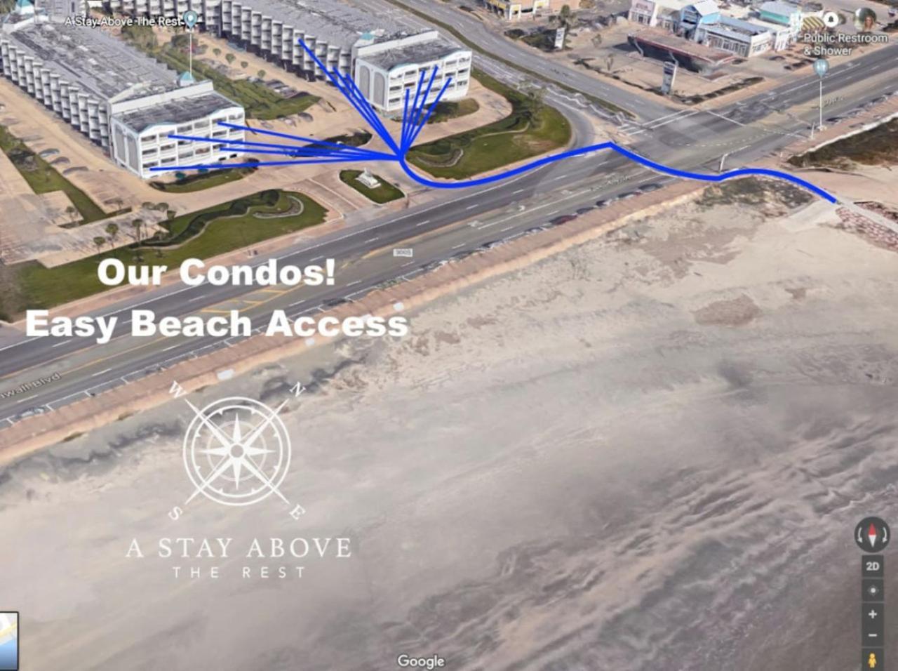 Cdm 304 - Beachfront Serenity Galveston Luaran gambar